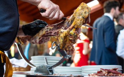 Experiencia gastronómica con jamón: Servicio profesional y calidad gourmet
